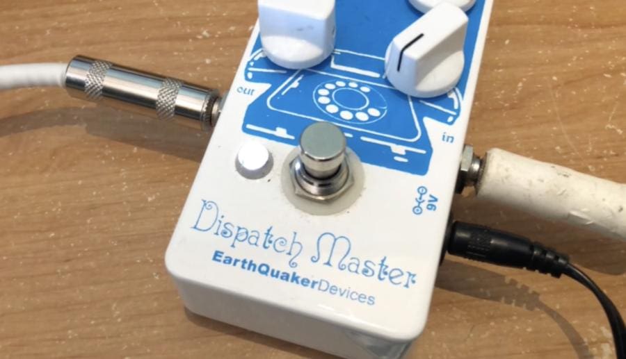 Dispatch Master a Reverb delay pedal for harmonica