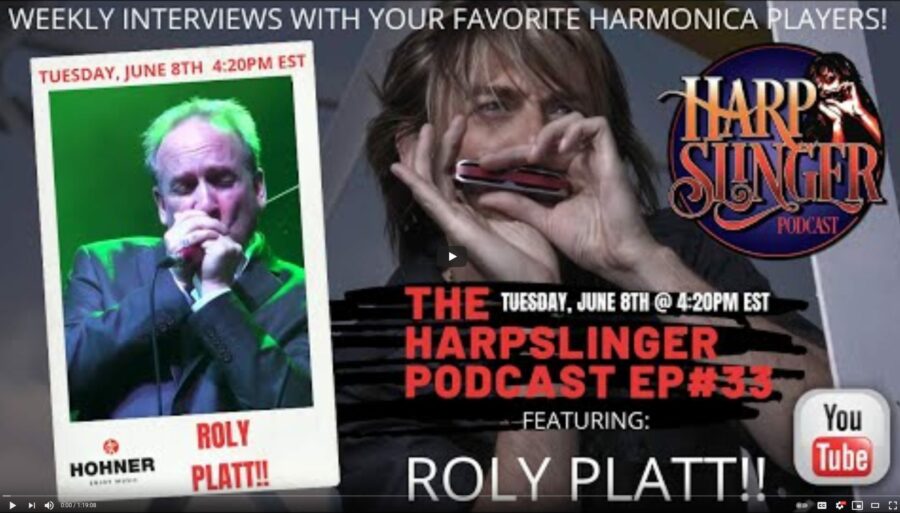 Interview with Roly Platt on Harp Slinger Podcast